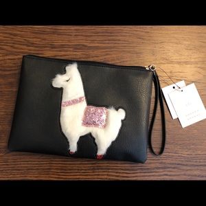 Lauren Conrad Llama Wristlet
